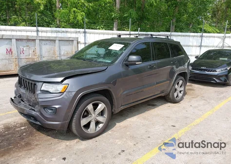 2015 Jeep Grand Cherokee Overland z USA, uszkodzony, nr VIN 1C4RJECG4FC952694